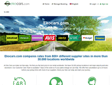 Tablet Screenshot of ekocars.com